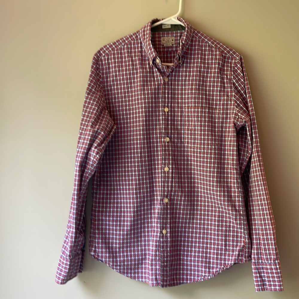 J. Crew slim fit long sleeve button up